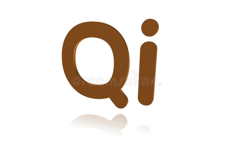 Programming Term - Qi - Programming Language royalty free illustration