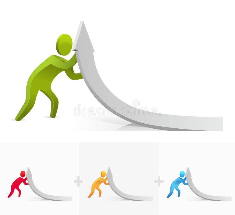 Progreso del asunto libre illustration Progreso del asunto libre illustration