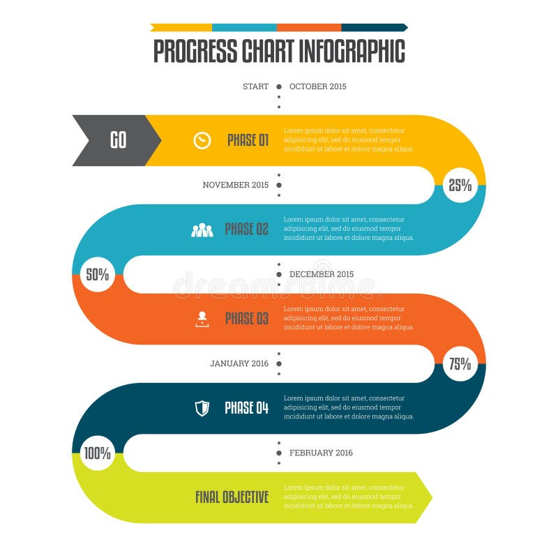 flowchart design good Image: Progress Vector  Infographic Stock 59728757  Chart