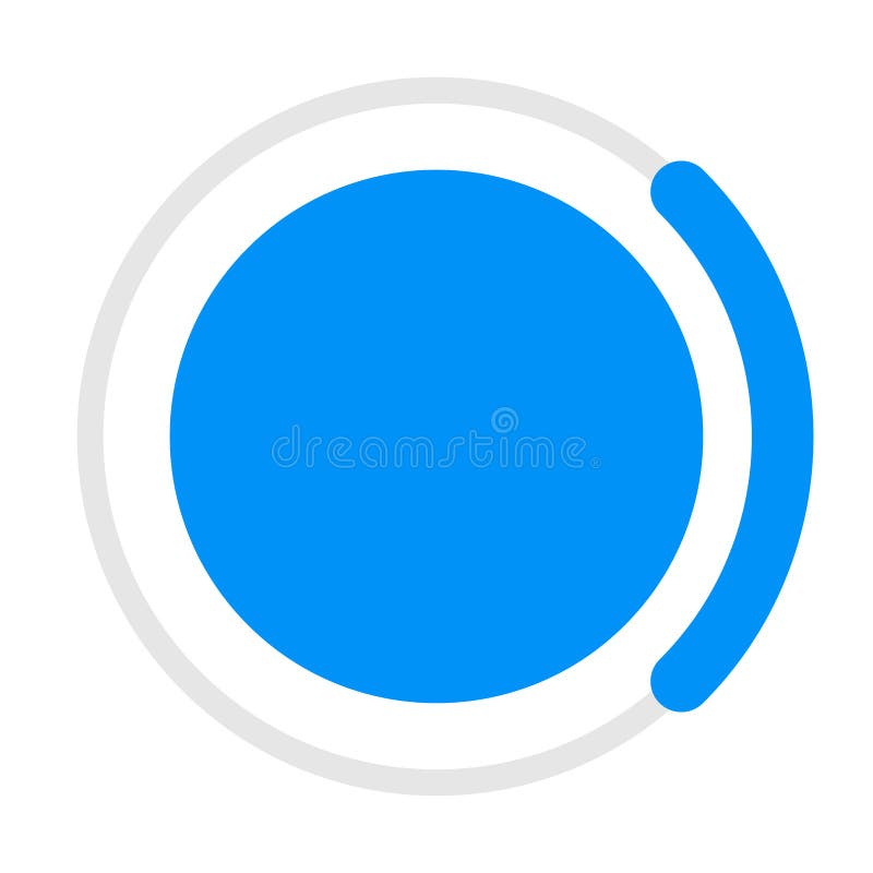 Progress, steps, phases, stages indicator circular graphics vector illustration