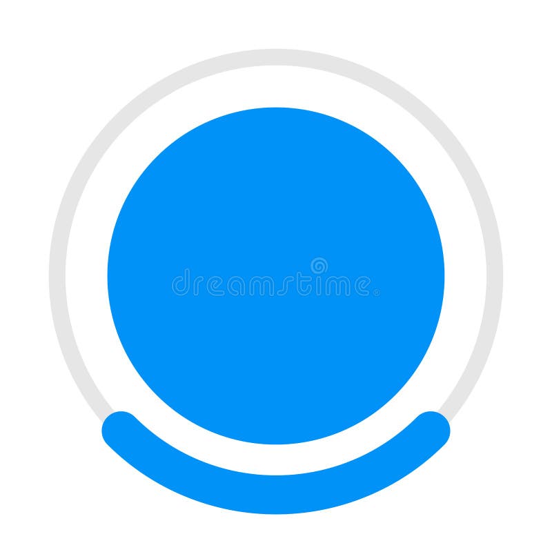 Progress, steps, phases, stages indicator circular graphics stock illustration