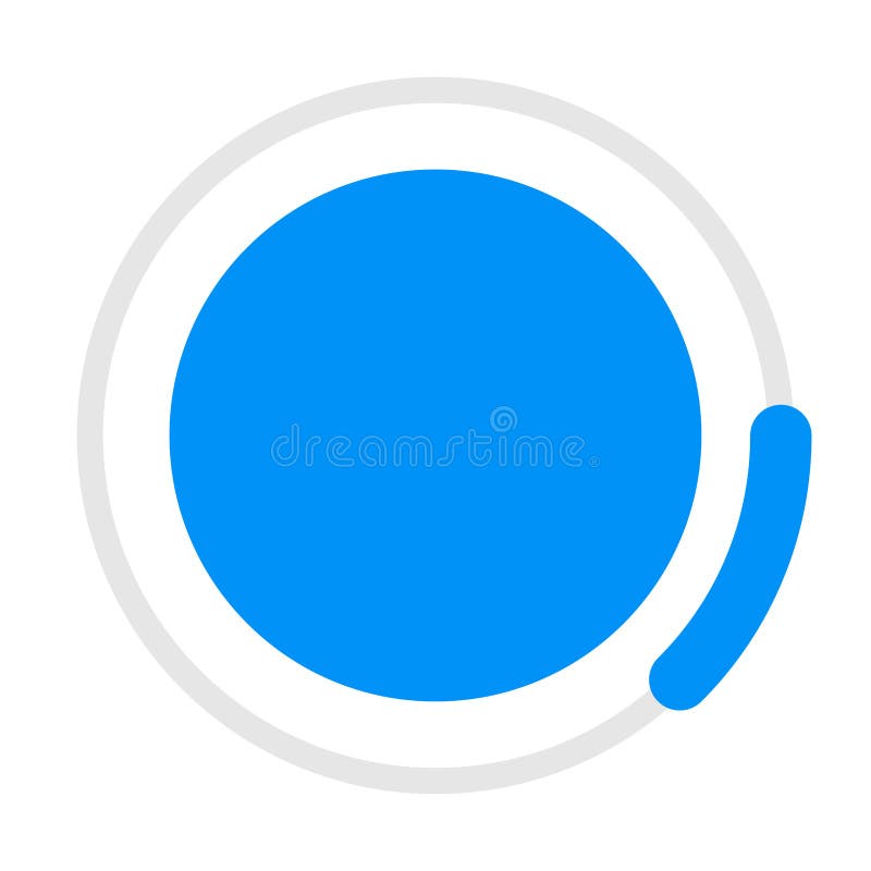 Progress, steps, phases, stages indicator circular graphics royalty free illustration