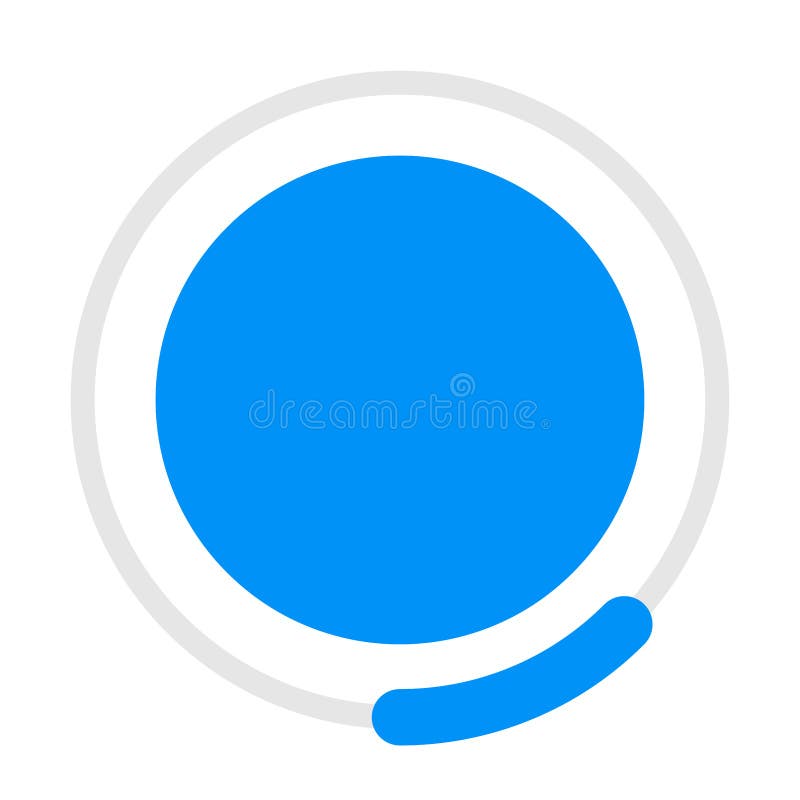 Progress, steps, phases, stages indicator circular graphics stock illustration