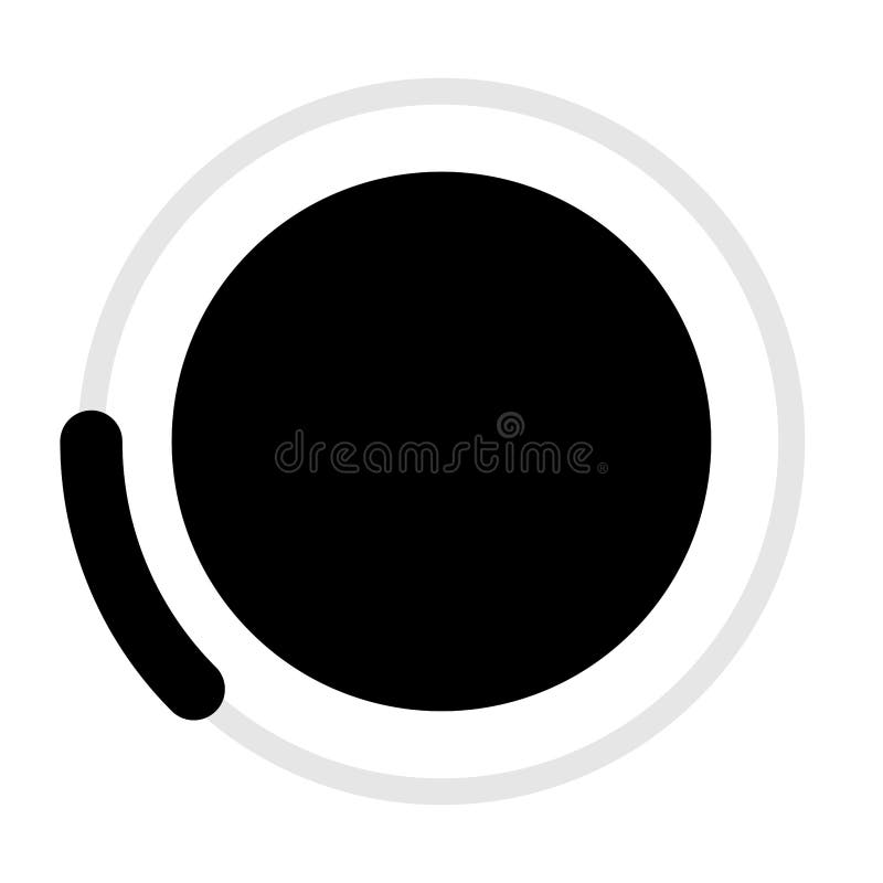 Progress, steps, phases, stages indicator circular graphics royalty free illustration