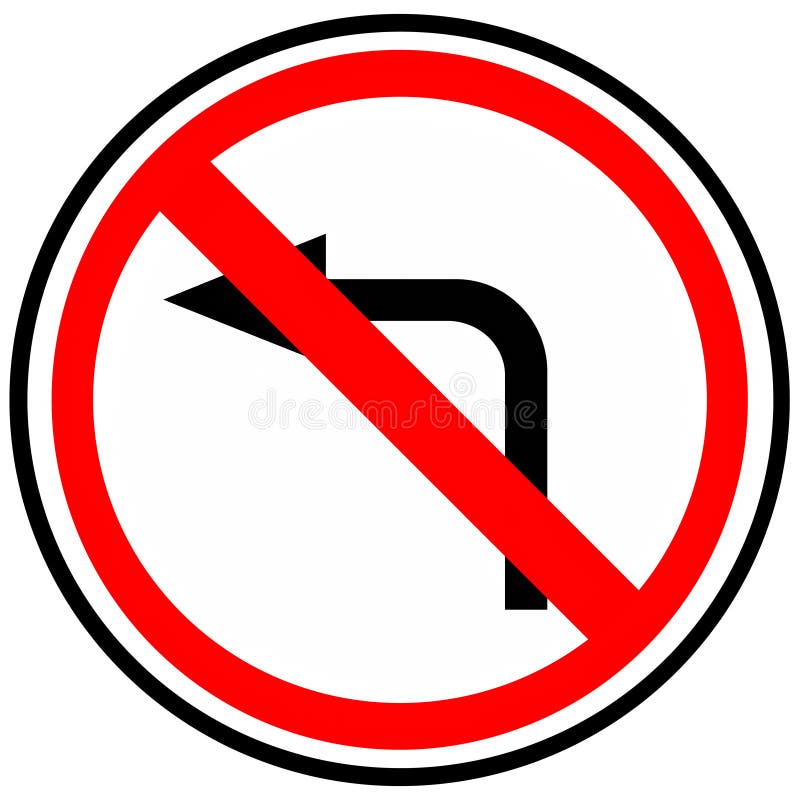 Знак запрещающий движение налево. Знак поворот налево запрещен. Знак поворот запрещен. Знак «не создавать волнение!». 3.18.2 Поворот налево запрещен.