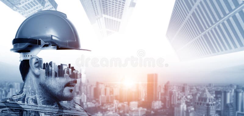 Proiect privind construcțiile viitoare royalty free stock photography