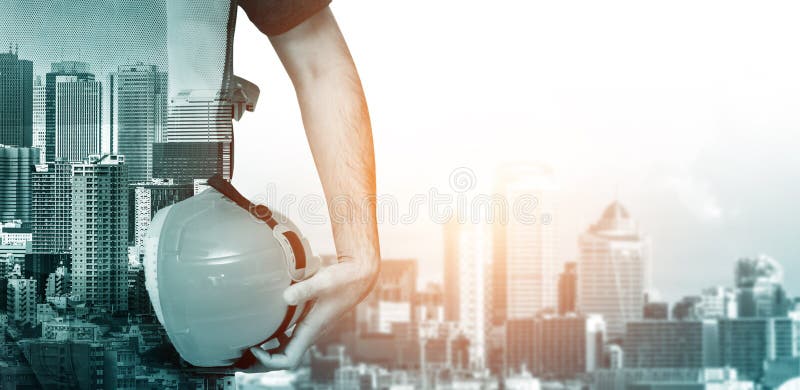 Proiect privind construcțiile viitoare royalty free stock image