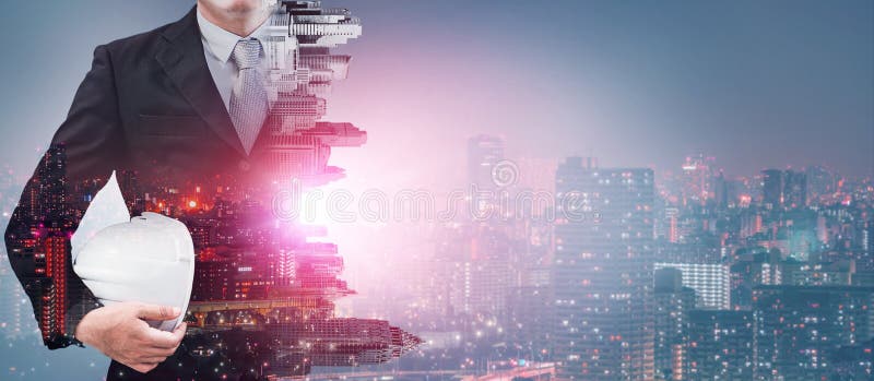 Proiect privind construcțiile viitoare stock images