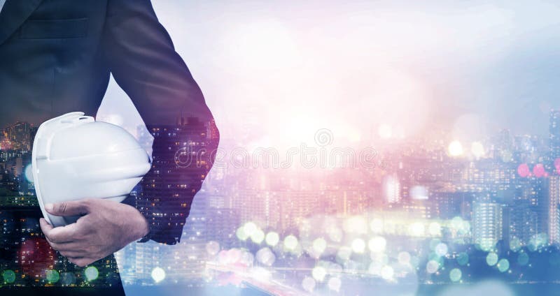 Proiect privind construcțiile viitoare royalty free stock photo