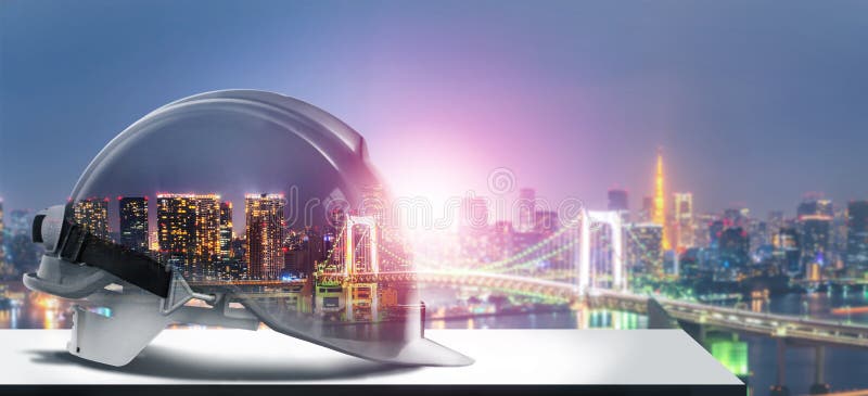 Proiect privind construcțiile viitoare. stock photo