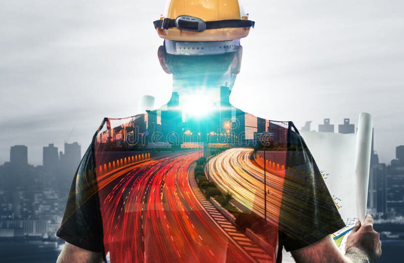 Proiect privind construcțiile viitoare. royalty free stock images
