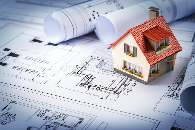 Project of construction royalty free stock photo Project of construction royalty free stock photo