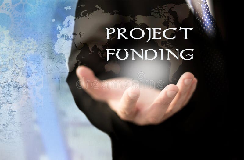 Project funding concept. stock photo. Image of donation 54907572