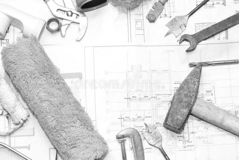 Project home decoration. stock photography