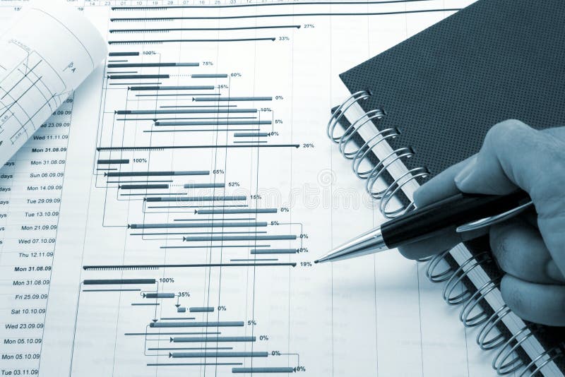 Project management royalty free stock photos