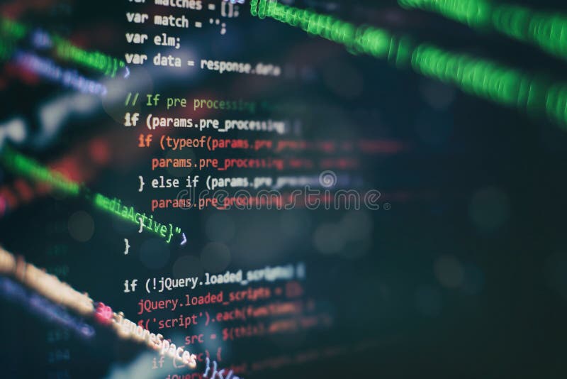 Project managers work new idea. WWW software development. Mobile app developer royalty free stock images