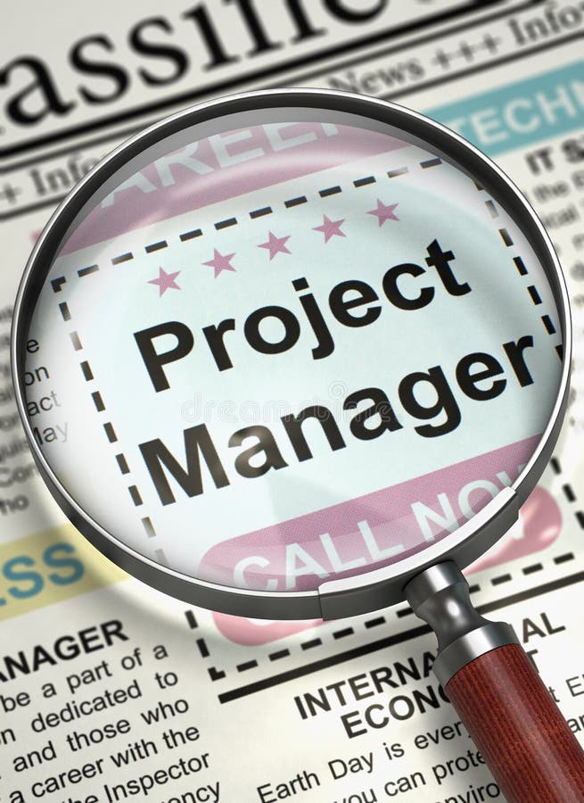 Projectleider Job Vacancy 3d