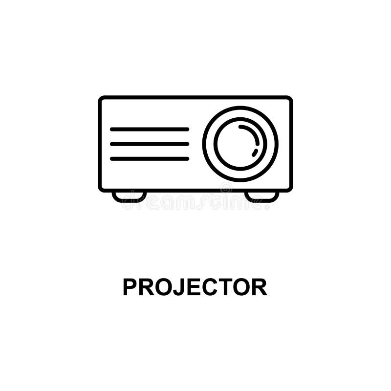 projector icon. Element of cinema for mobile concept and web apps. Thin line projector icon can be used for web and mobile. Premiu vector illustration projector icon. Element of cinema for mobile concept and web apps. Thin line projector icon can be used for web and mobile. Premiu vector illustration