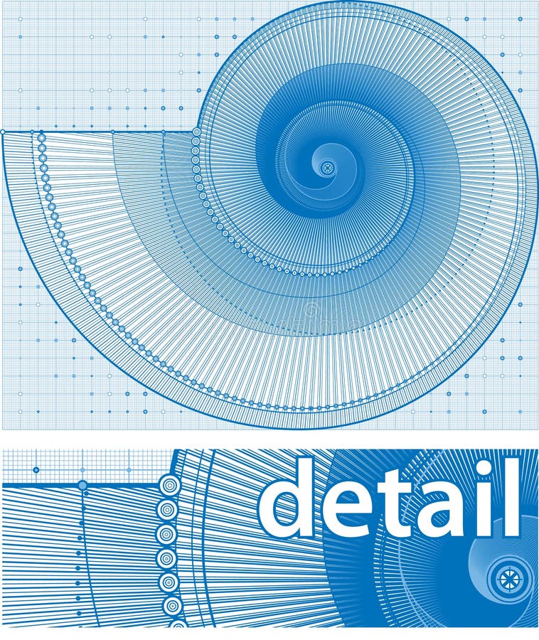 Vector illustration of a twirl background in a draft style. Vector illustration of a twirl background in a draft style