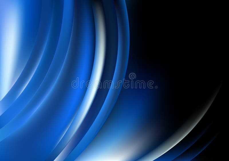 Projekt ilustracji typu blue azure abstract background vector royalty ilustracja