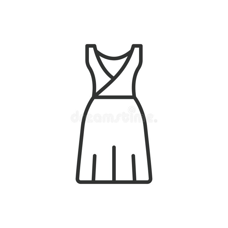 Projekt linii sukcesu. odzież moda styl ilustracja wektora ikony. ikona obrysu suwaka. ilustracji