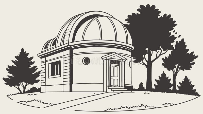 Projekt wektora nauk i eksploracji astronomicznych Generacyjna AI royalty ilustracja