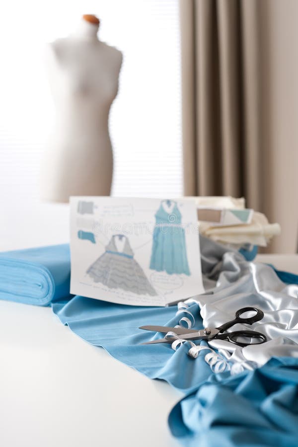 Projektanta mody mannequin studio zdjęcie royalty free