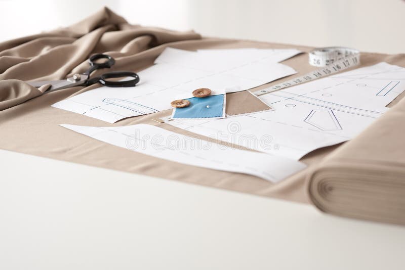 Projektanta wyposażenia mody studio obrazy stock