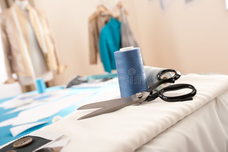Projektanta wyposażenia mody studio zdjęcie stock