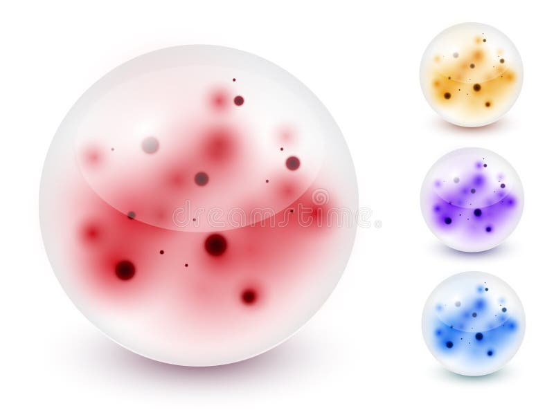 Projeto abstrato da esfera do vetor ilustração royalty free
