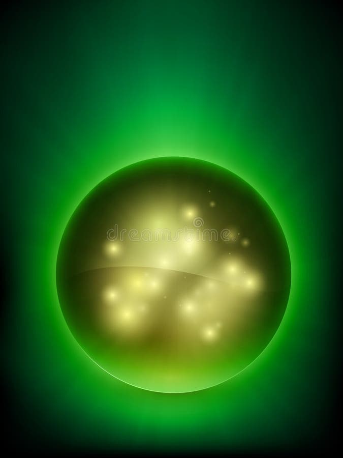 Projeto abstrato da esfera do vetor ilustração royalty free