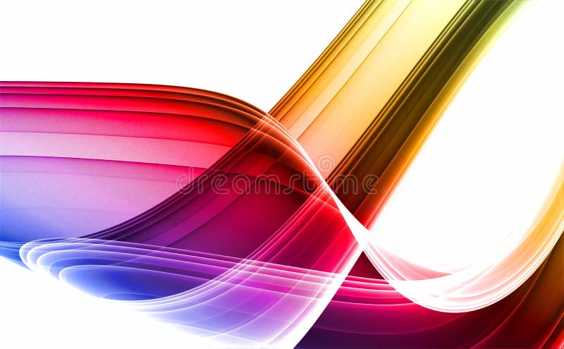 Design fractal abstrato ilustração do vetor