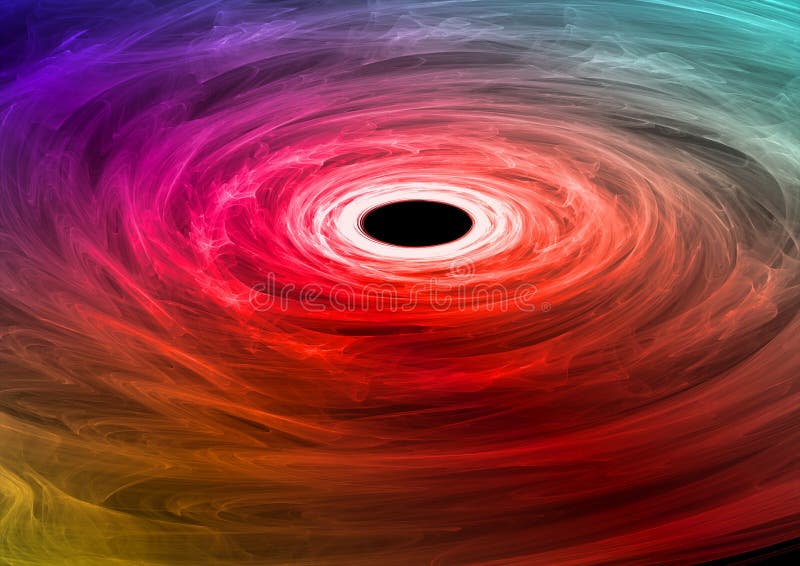 Design fractal abstrato ilustração royalty free