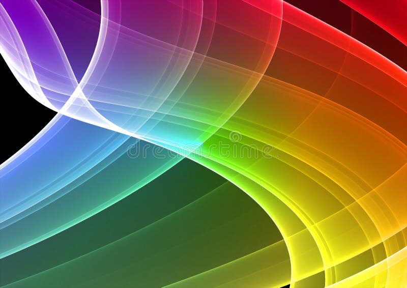 Design fractal abstrato ilustração royalty free