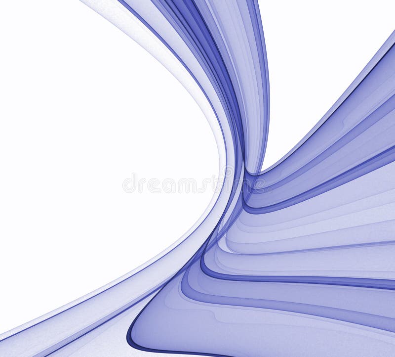 Design fractal abstrato ilustração do vetor