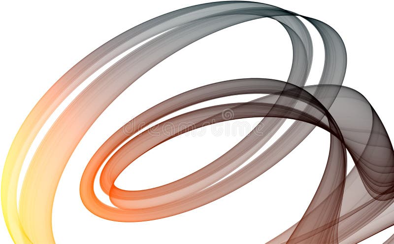 Design fractal abstrato ilustração royalty free