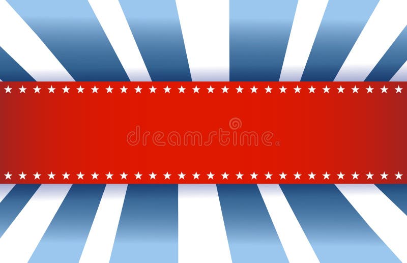 Projeto da bandeira americana, branco e azul vermelhos ilustração do vetor Projeto da bandeira americana, branco e azul vermelhos ilustração do vetor