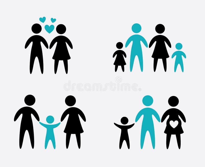 Projeto de Familiy ilustração stock Projeto de Familiy ilustração stock