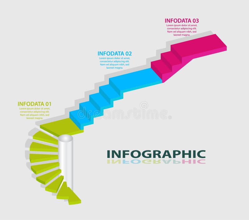 Infographic design. Information graphics template. 3 steps, strategies or business processes. Vector illustration. Infographic design. Information graphics template. 3 steps, strategies or business processes. Vector illustration.