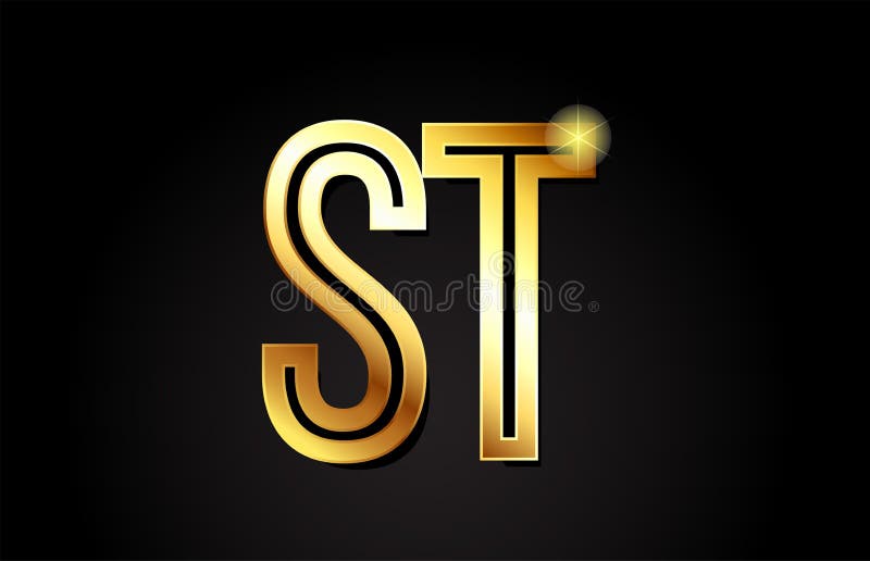 Projeto Do ícone Da Combinação Do Logotipo Do St S T Da Letra Do Projeto Do ícone Da Combinação Do Logotipo Do St S T Da Letra Do