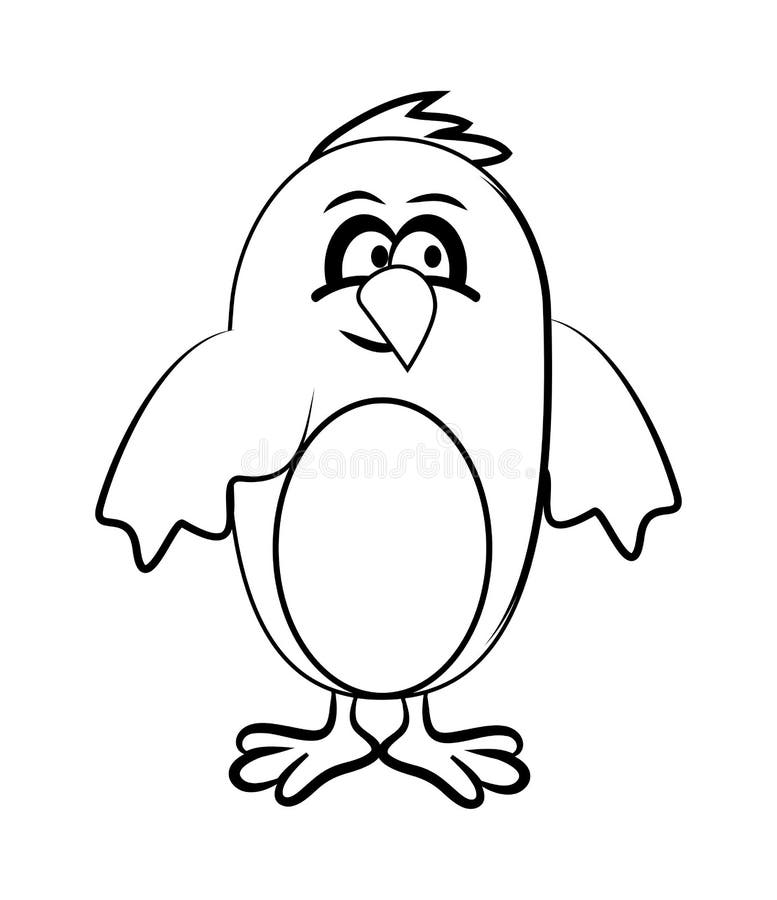 Livro De Colorir Para Crianças Galinha De Desenho Animado Em Um Xale  Ilustração do Vetor - Ilustração de plumagem, galinha: 262750552