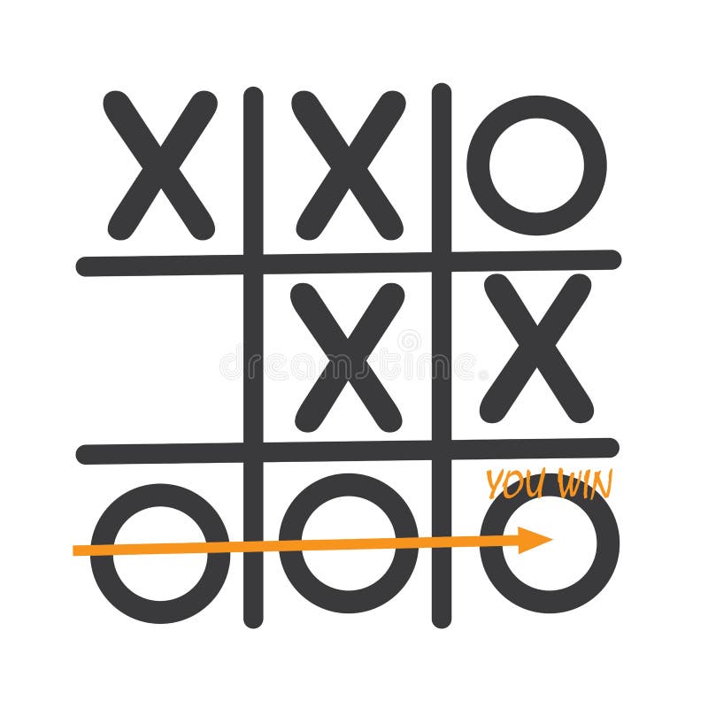 Tic tac toe esboço desenhado à mão tic tac toe jogo para crianças