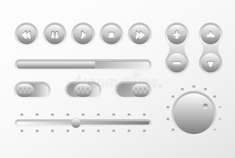 Elementos Da Música Para Jogar O Ritmo Da Harmonia Ilustração