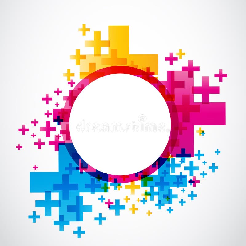 Projeto futurista positivo abstrato ilustração royalty free Projeto futurista positivo abstrato ilustração royalty free