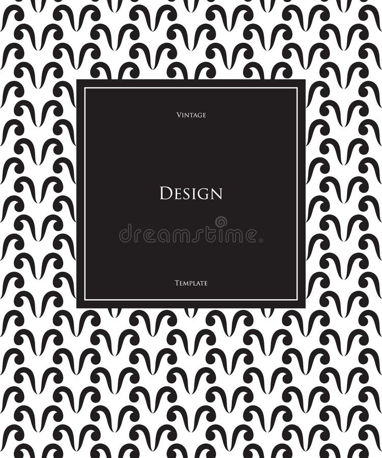 Projeto luxuoso em preto e branco, pr?mio do folheto do folheto, molde do inseto, molde da disposi??o da forma ilustração stock Projeto luxuoso em preto e branco, pr?mio do folheto do folheto, molde do inseto, molde da disposi??o da forma ilustração stock