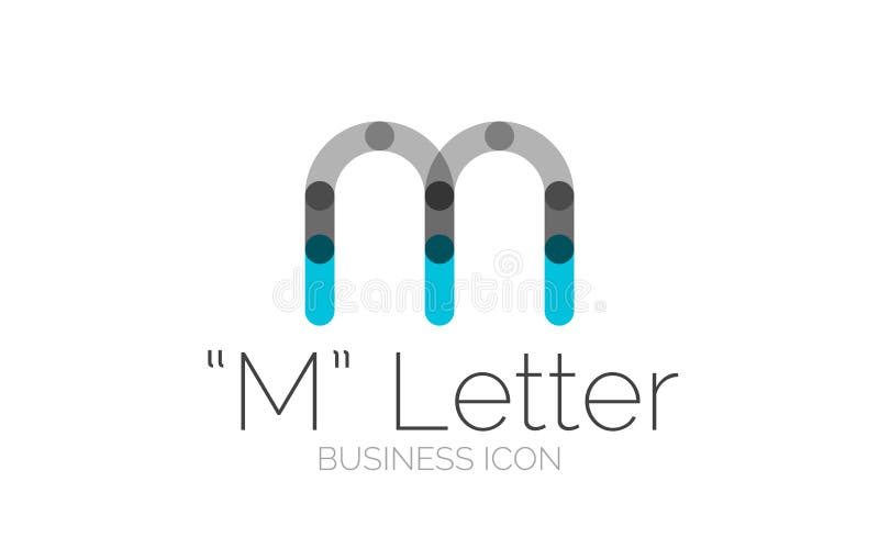 Design minimalista de logótipo com fonte ou letra ilustração royalty free