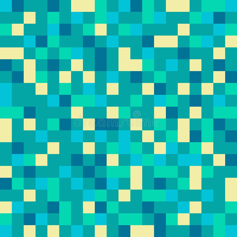 Projeto sem emenda do teste padrão com pixéis ilustração stock Projeto sem emenda do teste padrão com pixéis ilustração stock