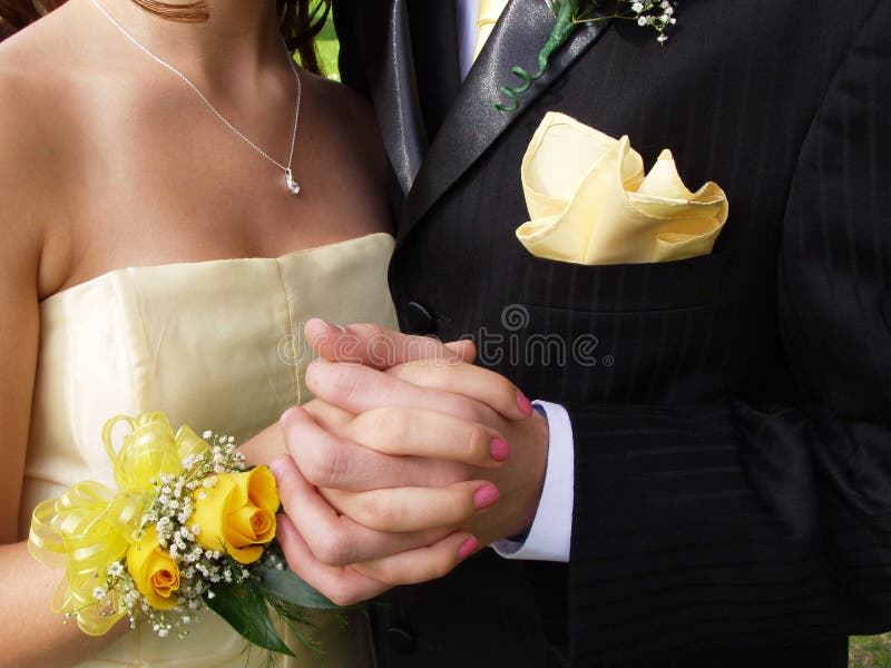 Prom Couple Close-up