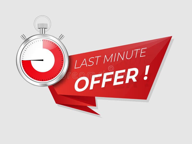 Promo dell'ultimo minuto di offerta Conto alla rovescia del temporizzatore di vendita royalty illustrazione gratis Promo dell'ultimo minuto di offerta Conto alla rovescia del temporizzatore di vendita royalty illustrazione gratis