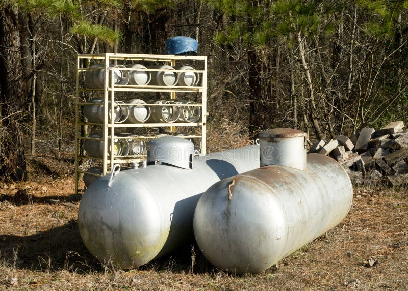 Propano Portátil imagens de stock